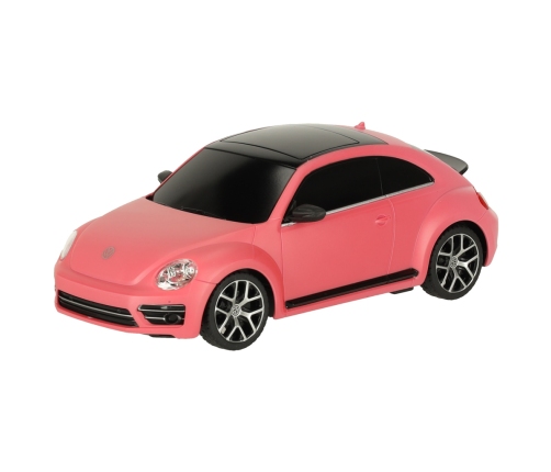 RC auto 1:24 Volkswagen Beetle-UV rozā krāsā