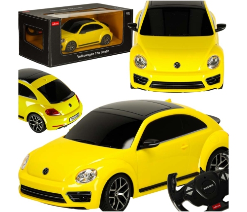 RC auto 1:14 Volkswagen Beetle dzeltens