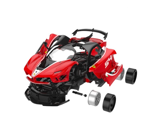 RC auto 1:18 Ferrari saliekamais komplekts