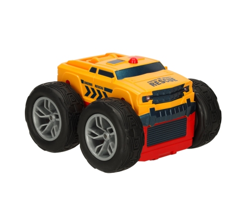 RC Revolt 2 Sided Rescue Racer zils tālvadības auto