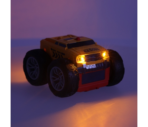 RC Revolt 2 Sided Rescue Racer zils tālvadības auto