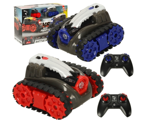 RC Revolt BATTLE tālvadības automašīnas kaujas režīms skaņas gaismas 2pak