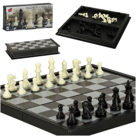 Magnētiskā šaha dambrete puzzle spēle