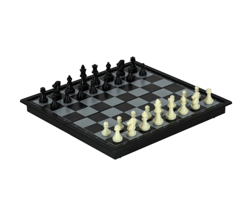Magnētiskā šaha dambrete puzzle spēle