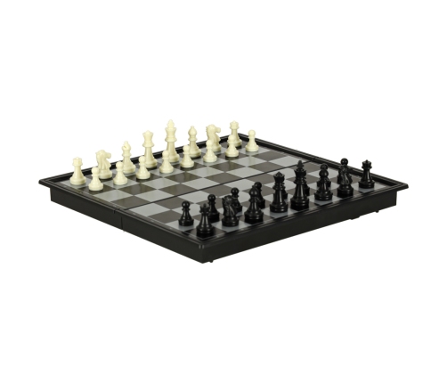 Magnētiskā šaha dambrete puzzle spēle