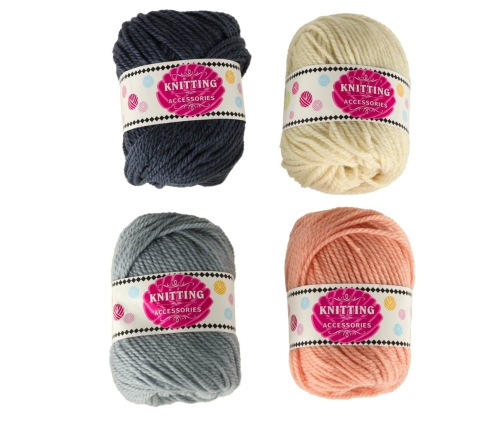 Adāmpavediens bumbiņa vilnas dzija 4 gab.