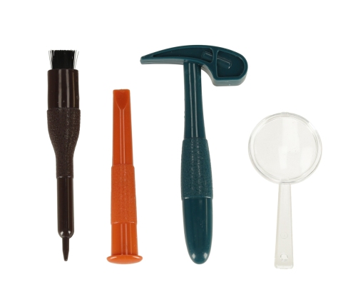 Arheoloģija komplekts akmens minerāli 9 el.