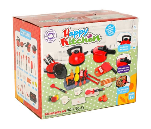 Virtuves piederumu katlu un pannu komplekts 35 gab.