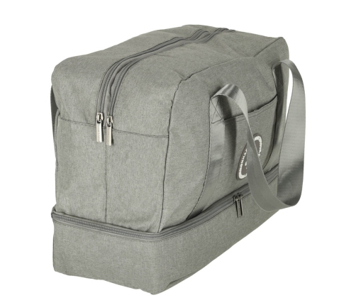 Ceļojumu soma rokas bagāžai 39 x 18 x 30 cm pelēka