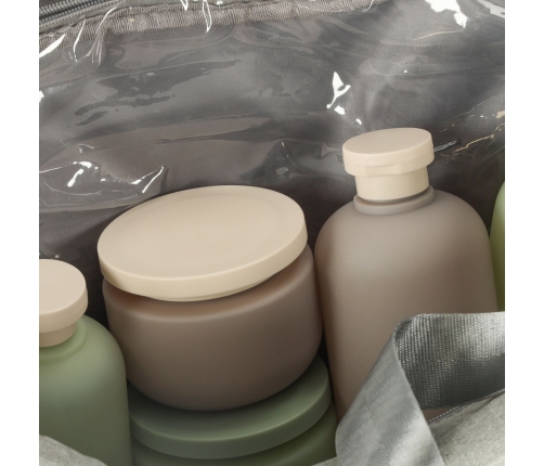 Ceļojumu soma rokas bagāžai 39 x 18 x 30 cm pelēka