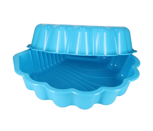 Slēdzams smilšu kaste Shell Twins dubultā zila