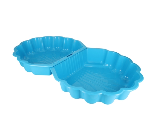 Slēdzams smilšu kaste Shell Twins dubultā zila