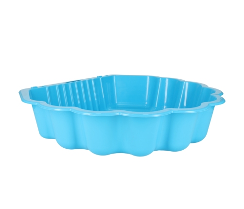 Slēdzams smilšu kaste Shell Twins dubultā zila