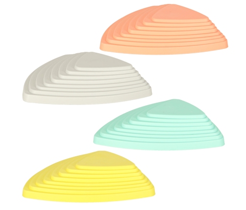 Sensorais ceļš upes akmeņi līdzsvara apmācībai grīda ir lava play 11 elementi pasteļtoņi