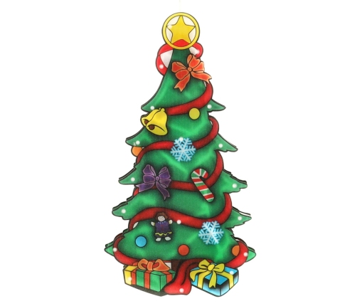 LED kulonu gaismas Ziemassvētku eglīte apdare 45cm