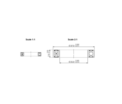 Gultnis Union 6805 2RS ABEC-3