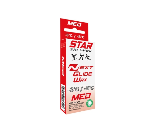 Воск для лыж Star Ski Wax Next Glide Med
