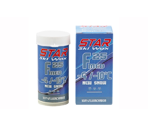 Средство для улучшения скользкости Star Ski Wax F25 Med