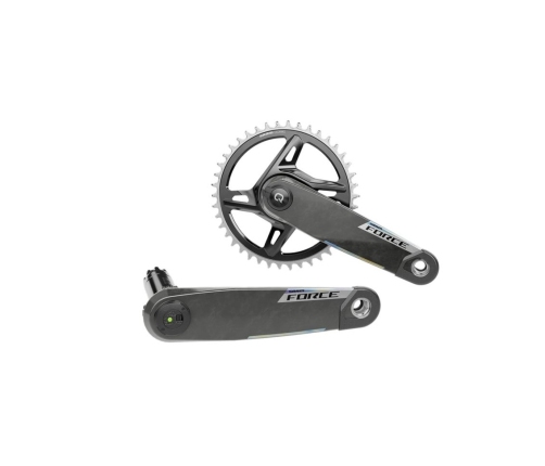 Priekšējais zvaigznītes bloks SRAM Force AXS D2 DUB Wide Power Meter