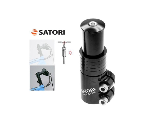 Stūres paaugstināšanas adapters Satori Heads-up 4