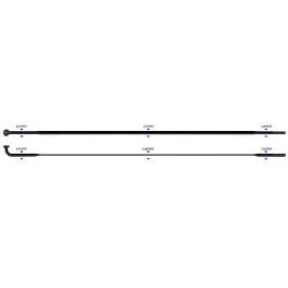 Spieķi Sapim CX-Ray J-Bend 2-2.3-0.9-2 x 286 mm