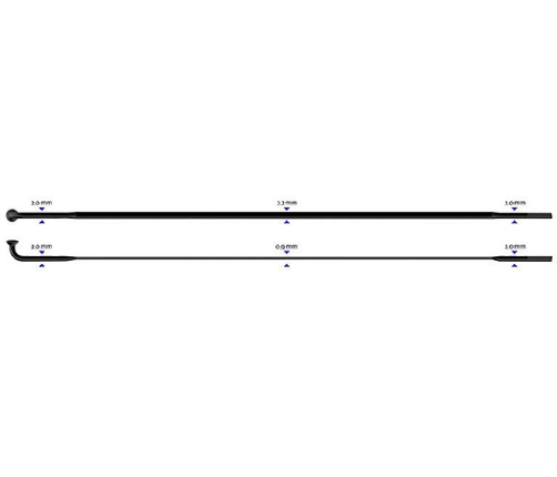 Spieķi Sapim CX-Ray J-Bend 2-2.3-0.9-2 x 292 mm