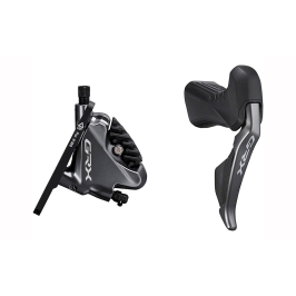 Disku bremžu komplekts pa kreisi Shimano ST-RX815(R) BR-RX810(R) GRX Di2