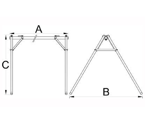 Velosipēdu notikuma statīvs Unior Unior 1693F