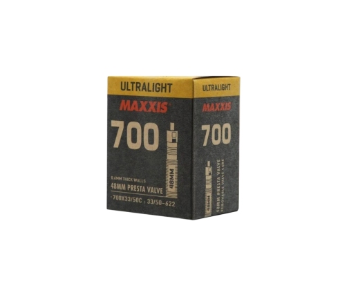 Velosipēda kamera Maxxis 700 x 33/50C Presta 48 mm