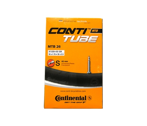 Велосипедная камера Continental 26 x 1.75/2.50, Presta 42 mm