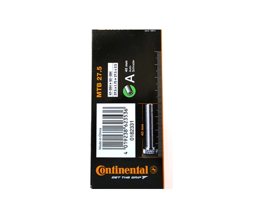 Велосипедная камера Continental 27.5 x 1.75/2.50, Schrader 40 mm