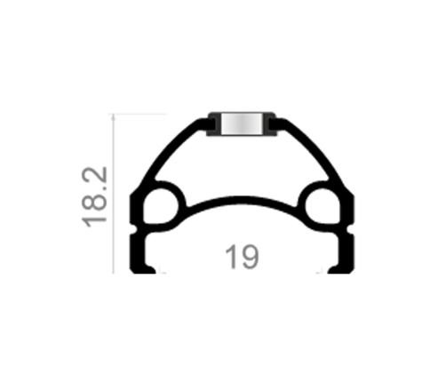 Колесо переднее 28" Rodi Viper 19 NUT