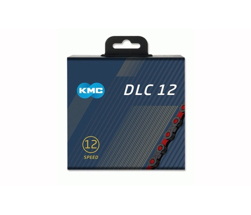 Ķēde KMC DLC12 Black Red