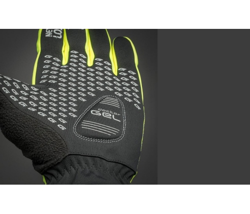 GripGrab ziemas cimdi GripGrab Ride Hi-Vis Waterproof M