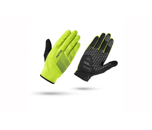 GripGrab ziemas cimdi GripGrab Ride Hi-Vis Windproof S