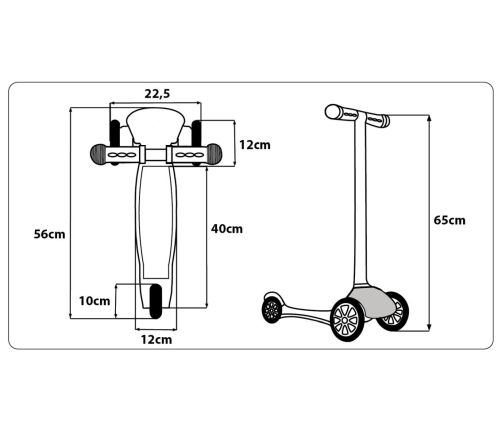 Trīsriteņu skrejritenis Seven Paw Patrol Boys