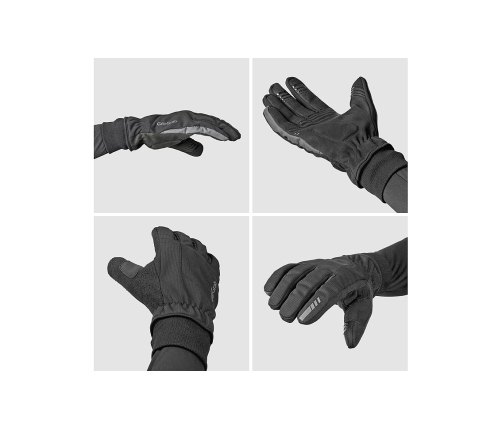 GripGrab ziemas cimdi GripGrab Windster 2 Windproof Winter Black S