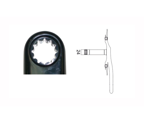 Monobloka vārpsta FSA MegaExo BB-6200 Road