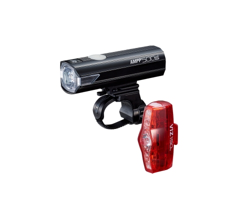 Фонарь передний и задний Cat Eye AMPP500S/ViZ150