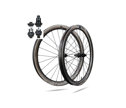 Riteņu komplekts 700C Duke Baccara WRX 42 SLR2 Aero / DT 350 CL SP Shimano