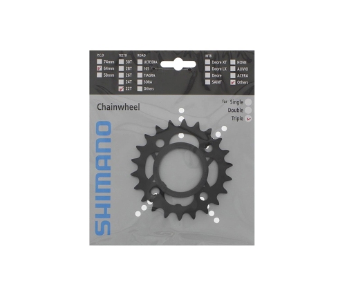 Звездочка передняя Shimano FC-M391/430 Acera