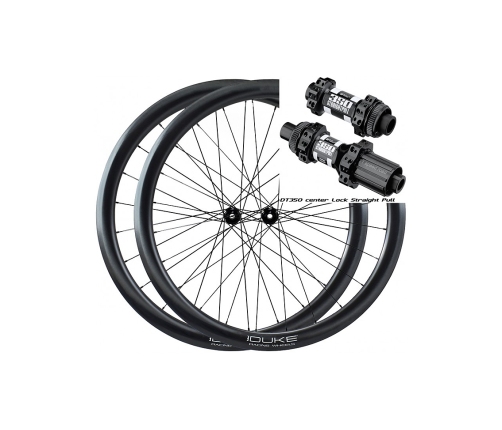 Riteņu komplekts 700C Duke Baccara 42C SLS2 Disc Brake / DT 350 SP Shimano 11S