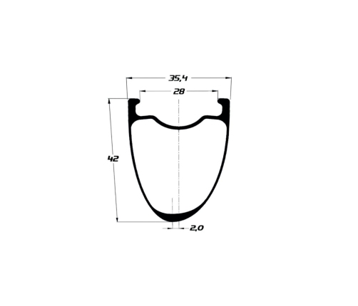 Комплект колес 700C Duke Baccara WRX 48 SLR2 / DT 350 CL SP SRAM XDR