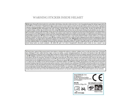 Velosipēdu ķivere Seven Minnie