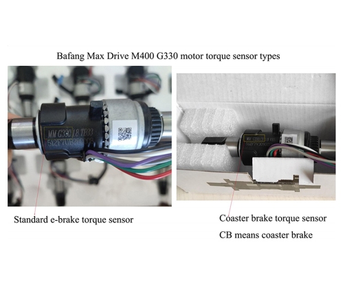 Apakšējais kronšteins un griezes momenta sensors E-Bike velosipēdam Bafang M400 CANBUS