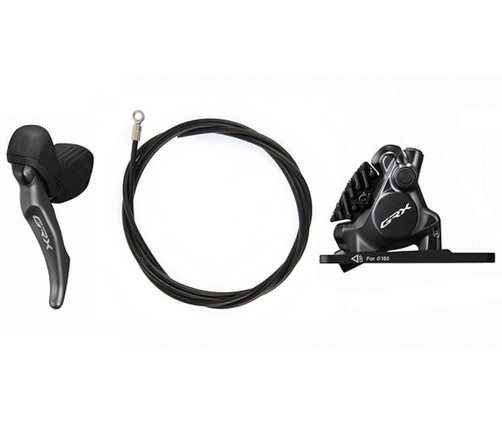 Disku bremžu komplekts pa kreisi Shimano BL-RX820(L) BR-RX820(F) GRX