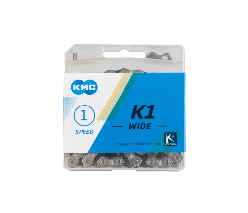 Ķēde KMC K1 Wide Silver/Black