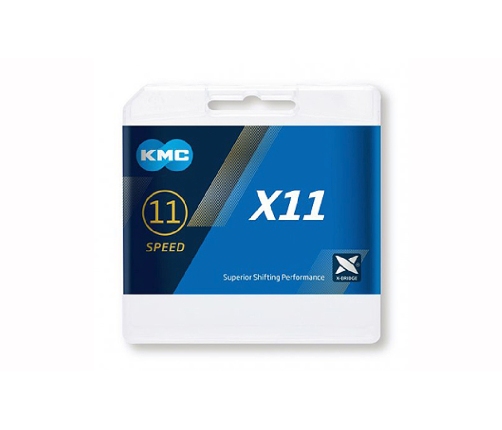 Ķēde KMC X11 Silver Black