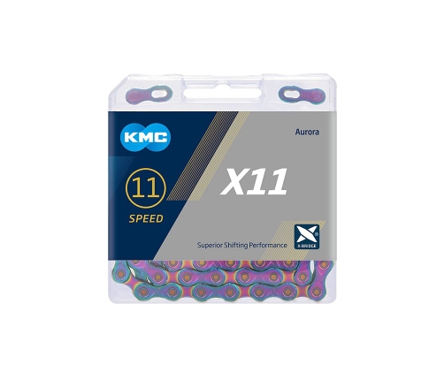 Ķēde KMC X11 Aurora Waxed