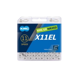 Ķēde KMC X11EL Silver Waxed